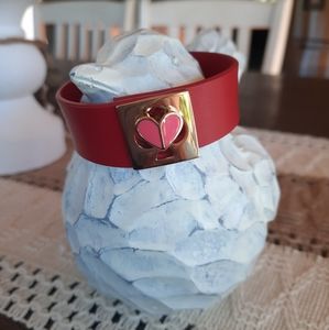 KATE SPADE Heritage Leather Bracelet